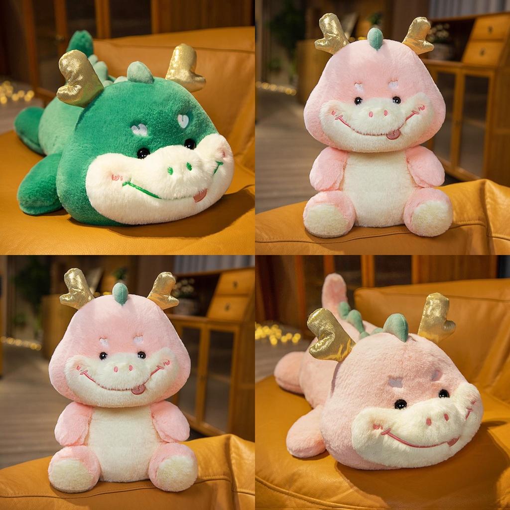 Adorable Lucky Dragon Stuffed Animal Authentic Licensed Dragon Year Mascot Plush Dragon Figurine For Good Fortune Various Sizes And Colors