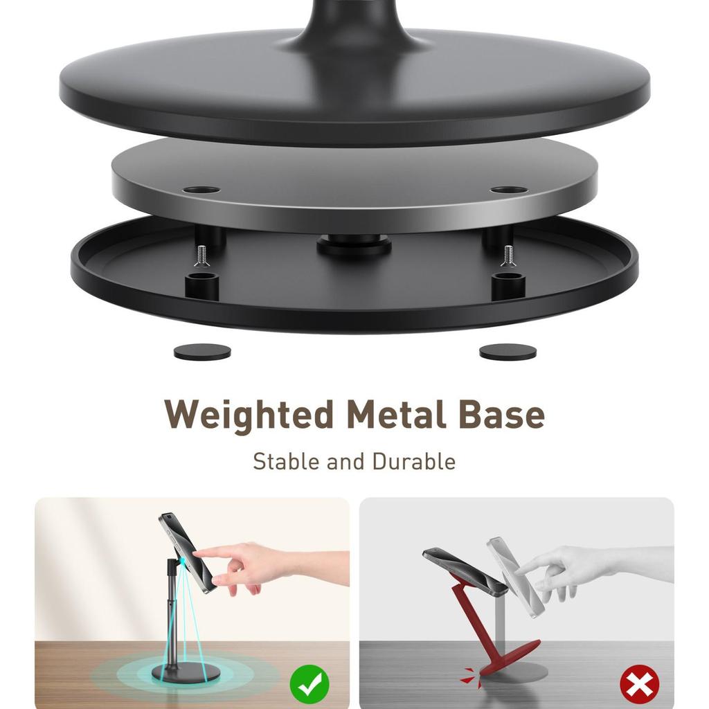 IDock Вращающийся на 360° Магнитный Держатель для Телефона и Органайзер для Стола T105