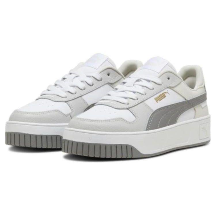 Puma Женские кроссовки Carina Street Puma Белый Stormy Slate Золотой 389390-20