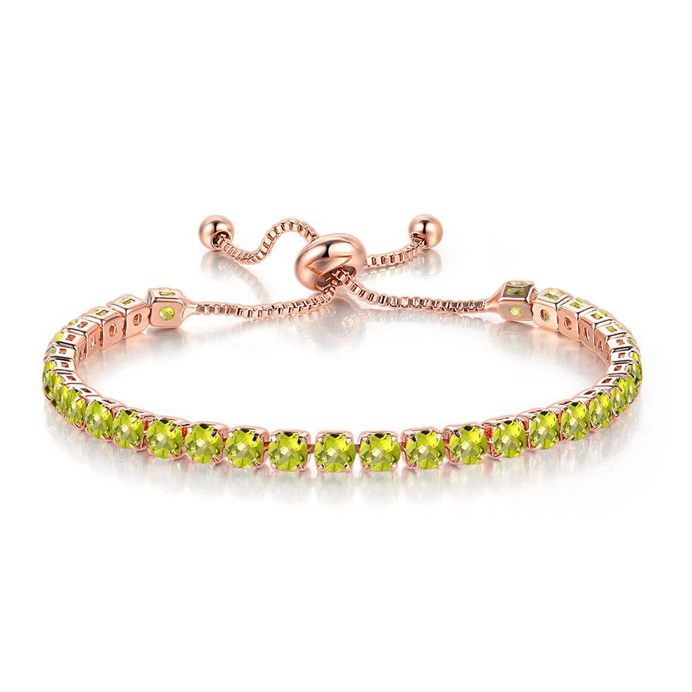 Свадебная цепочка с кубическим льдом для женщин, тенниса, циркония, мужчин, 4 мм, браслеты с кристаллами ручной работы