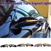 Динамический черный светодиодный указатель поворота, последовательный светильник для зеркала заднего вида для Mercedes Benz SLK SL Class R171 W171 R230 W230