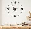 Clock, Wall Decal, Glow in the Dark Digital Clock, DIY Acrylic Silent Wall Clock