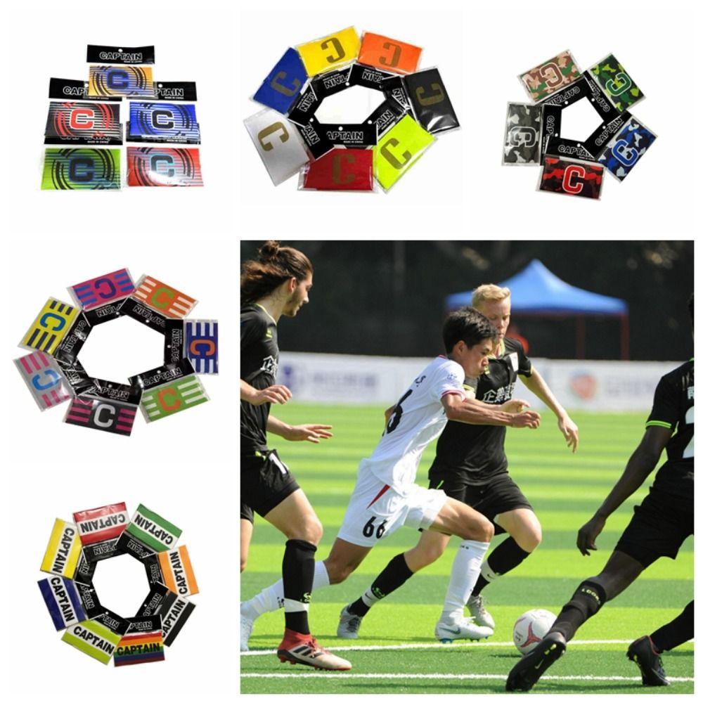 Non-slip Soccer Armbands Random Squad Armbands Football Competition Sports Arm Band Soccer Gift