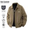 Mark Hua Fei Men's Stylish Casual Turn-down Collar Jacket