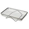 Leye Mesh Drainer, Regular Size, Stainless Steel, 48cm Wide, Large Capacity Design, for Draining Dishes and Cookware, Made In Japan