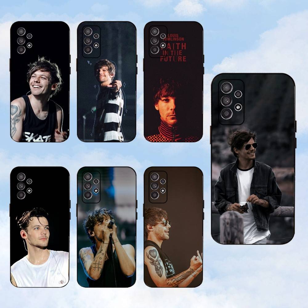 Чехол для телефона L-Louis William T-Tomlinson для Samsung S25, S24, S23, S22, S21, S20, S10, Ultra, Plus, Lite, FE, Мягкий силиконовый черный чехол