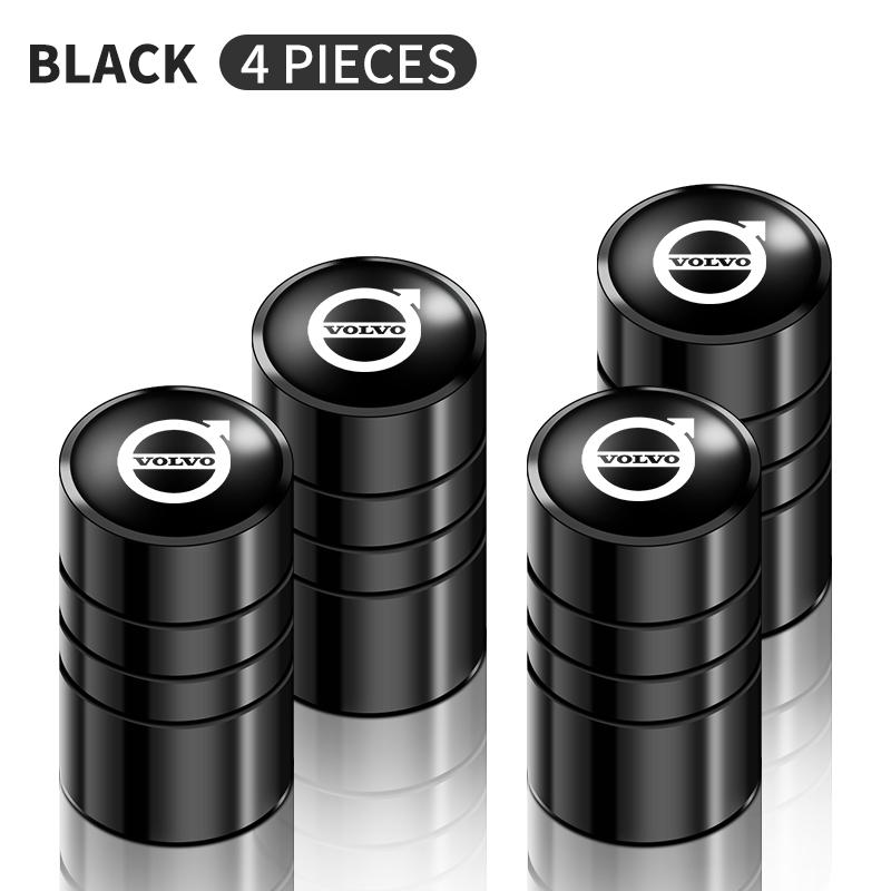 4 шт. Колпачки на ниппель колеса автомобиля Для VOLVO RDESIGN AWD S40 S60 S90 XC40 XC60 XC90 V40 V50 V60 T6 AWD S60 Авто Стиль