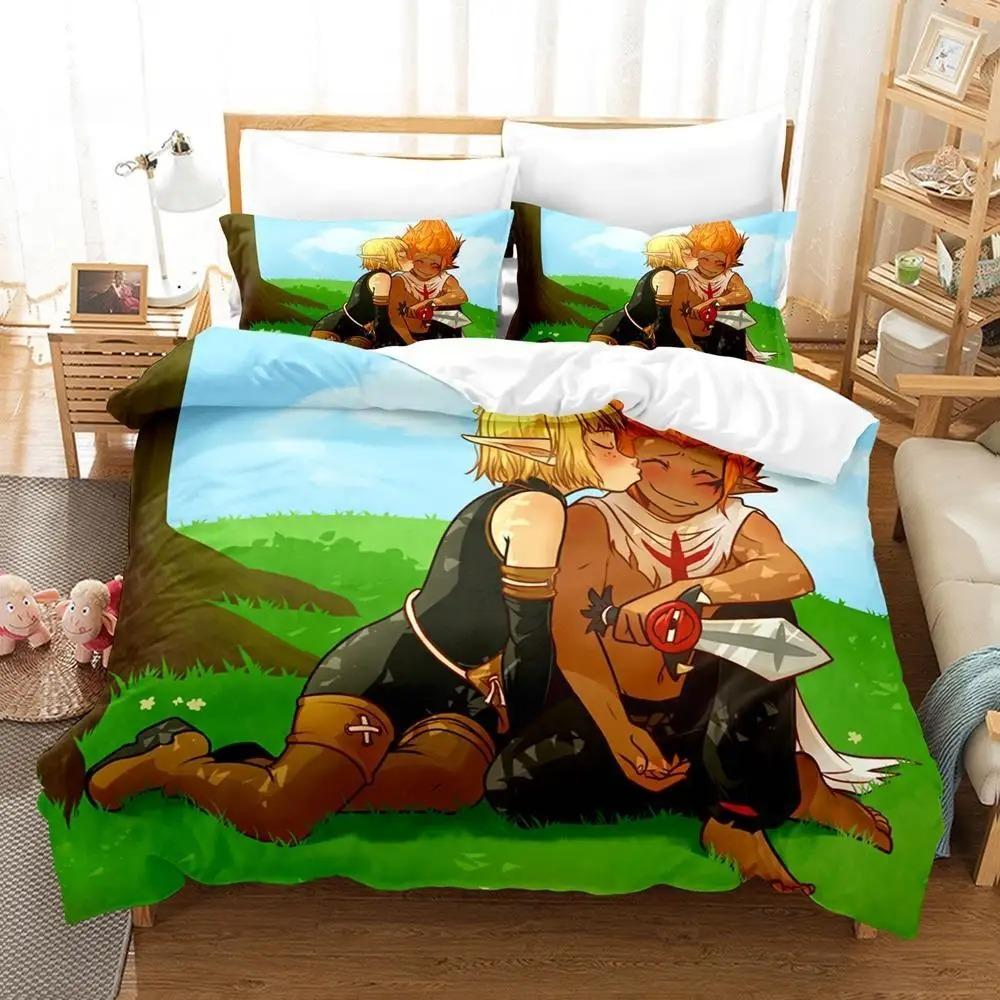 New Wakfu Bedding Set Single Twin Full Queen King Size Bed Set Adult Boys Bedroom Duvet Cover Sets Wakfu 3D Print Bed Sheet Set