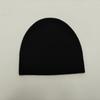 Autumn and winter new solid color knitted cold hat men's and women's versatile warm ear protection wool hat fashionable melon fur hat