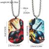 Deadpool & Wolverine Necklace Double Sided Pattern Deadpool & Wolverine Neck Chain For Friends Party Jewelry Gifts