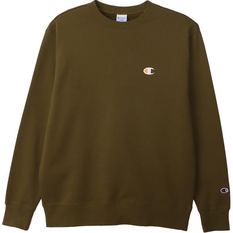 Champion FW24 Sweatshirt Unisex Khaki C3-A012-760