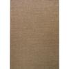 Tapis salon aspect jute motif damier beige 190x290