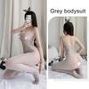 Bandeau Jumpsuit Sexy Lingerie Transparent Bodystockings