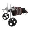 Инвалидная коляска для собак, легкая, 2 колеса, регулируемая, со светоотражающими полосами на задних ногах