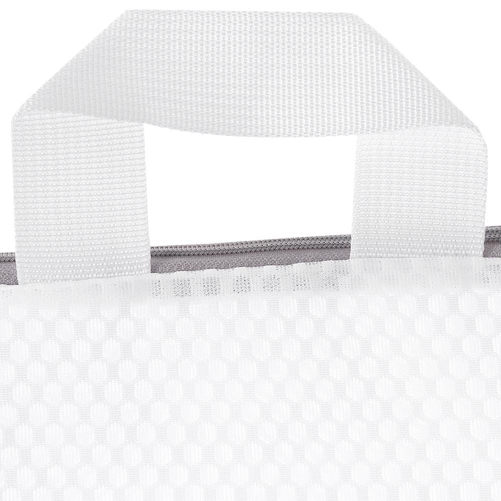 Handle Fine Knitwear Mesh Wash Bags Melamine Sponge Dirty Clothes Bag  Kitchen Scrub Mommy Sponge