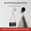 Magnetic Wall Hooks With No Drill Strong Grip And Scratch Free Design Perfect For Home Kitchen Hanging Towels Bags