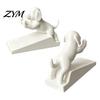 Healing Desk Ornament for Decor 3D Printed Cartoon Dog Door Stopper, Cute Animal Holder, Environmentally Friendly PLA Holder Non-Slip Wedge Floor Wall