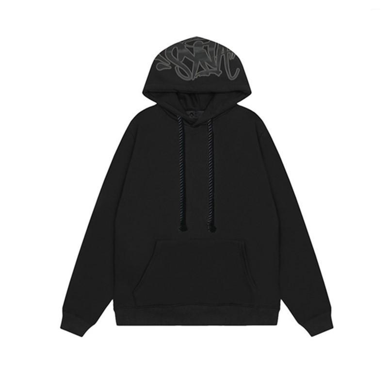 Unisex Y2K Streetwear Hoodie Jogger Set Cotton Blend Loose Fit Casual Outfit Men Women