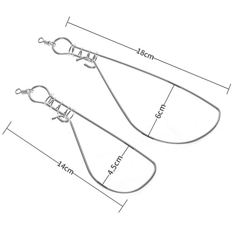 Портативный ремень из нержавеющей стали с замком для рыбы 14/18 см, принадлежности для инструментов для живой рыбалки