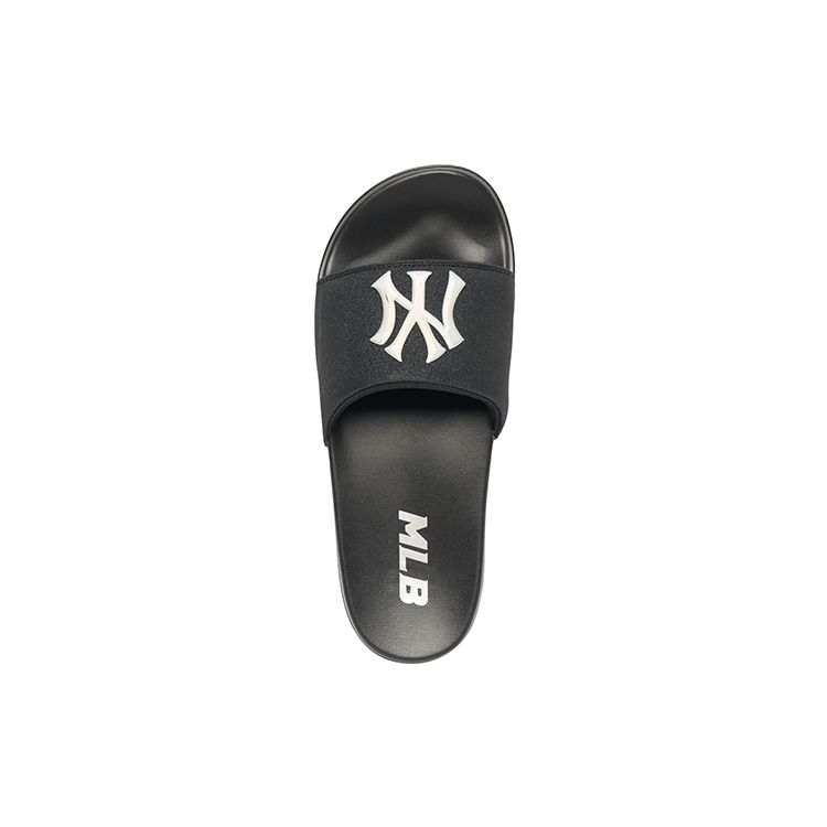 Сланцы New York Yankees MLB Новый Холм Голограмма Модные Спортивные Повседневные Шлепанцы Унисекс Обувь Черный Белый 3ALPAD423-50BKS