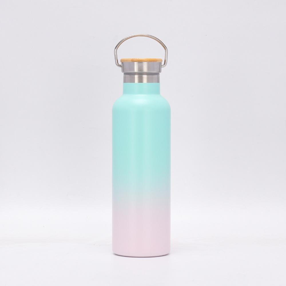 Fashion Outdoor High-Value Thermos Bottle Large-Capacity Outdoor Sports Water Cup 304 Stainless Steel Thermos Cup