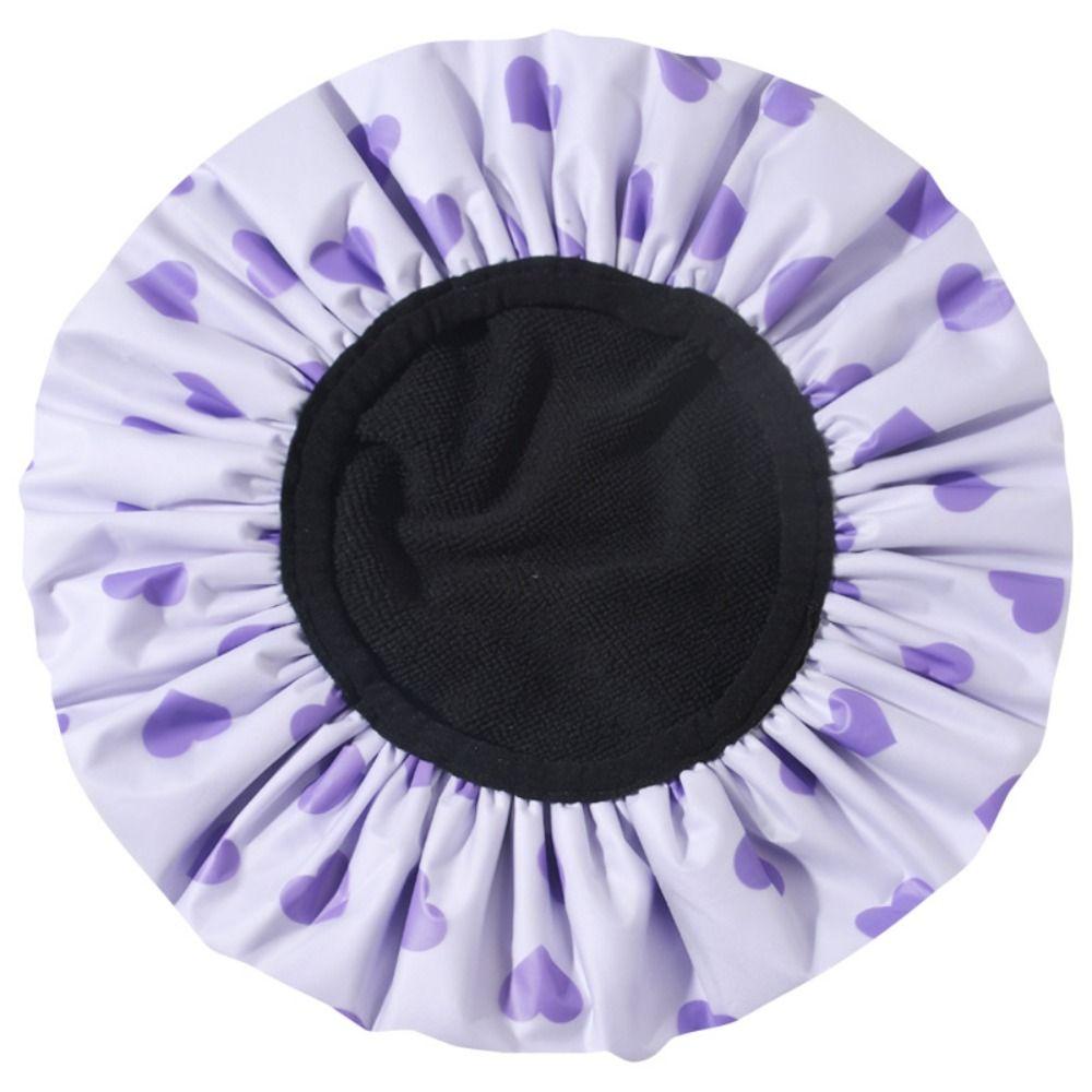Showering Accessories EVA Exterior Bathroom Products Hair Beanie Bonnet Bath Hair Caps Shower Cap