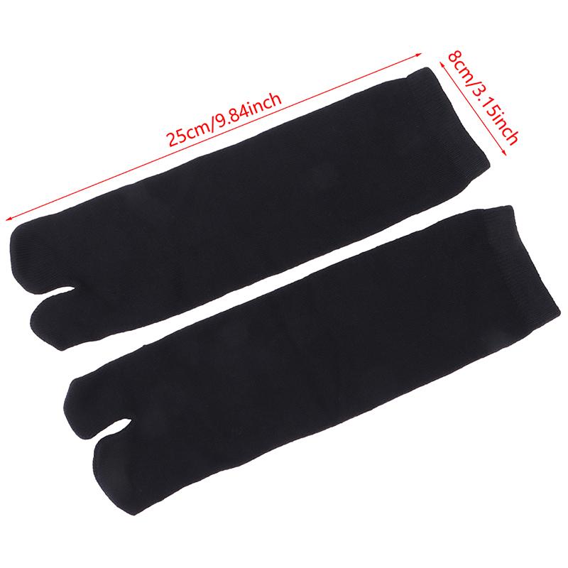 1/3 пары носков в японском стиле, хлопковые дышащие отдельные носки с двумя пальцами