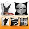 PPlayboi AM Music CCarti Pillow Covers Cartoon Sofa Decorative Home Doublesided Printing Short Plush Cute Cushion Cover