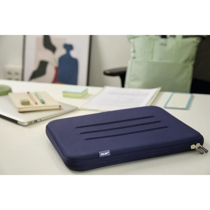 Чехол для ноутбука - МИЛАН - 1918 - Темно-синий - Полужесткий - 14 дюймов