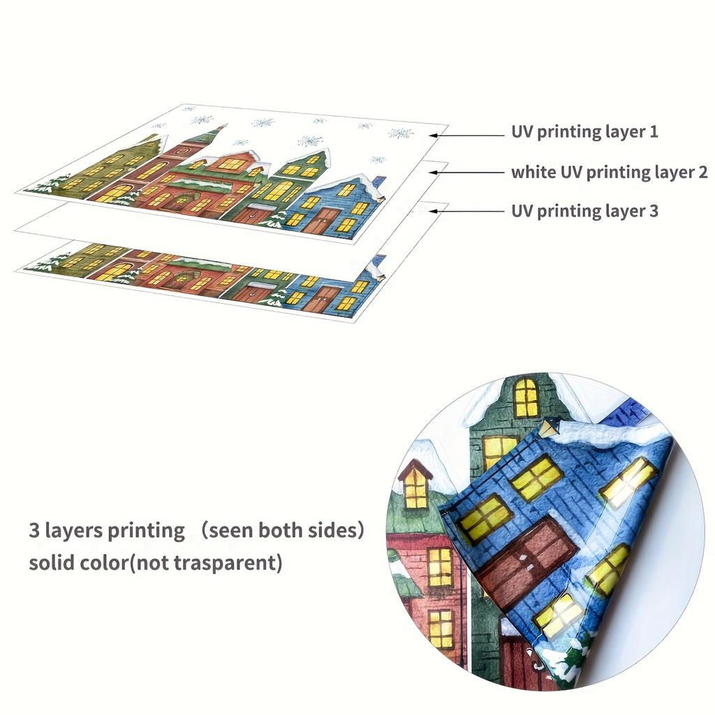 Merry Christmas" Wreath Sticker - Static Cling, & Heat Resistant, Reusable, Festive Window Decoration | Christmas Decorations