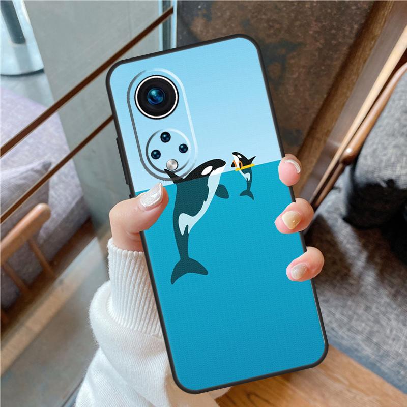 Акулы Рыбы Для Чести Magic 8 Pro 5 6 7 Lite Чехол Обложка Для Honor 90 70 50 400 200 X8a X8b X9a X9b X9c