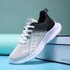 Ультралегкая сетчатая спортивная женская обувь 2025 новая универсальная дышащая обувь для бега на мягкой подошве женская обувь на плоской подошве с нескользящей подошвой повседневная обувь