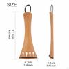 4/4-3/4 Violin Tailpiece Fiddle String Plate Sturdy Lightweight with Tail Rope Parts for