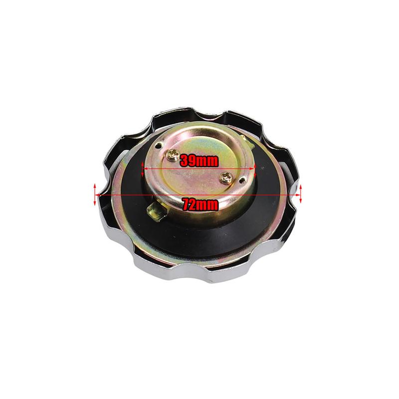 1pc Universal Motorcycle ATV Gas Aluminum Alloy Fuel Cap Locking Motorcycle Oil Tank Key Locking Cover Motorcycle Accessories