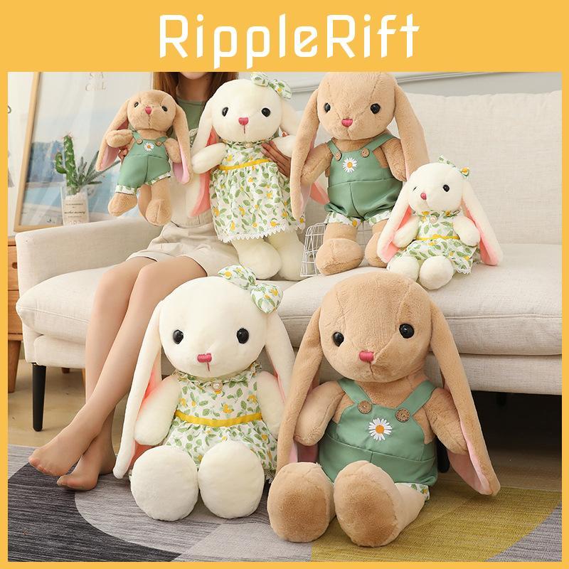 Wear Clothes Rabbit Stuffed Animal Toy Plush Doll Kids Birthday Gift Decoration