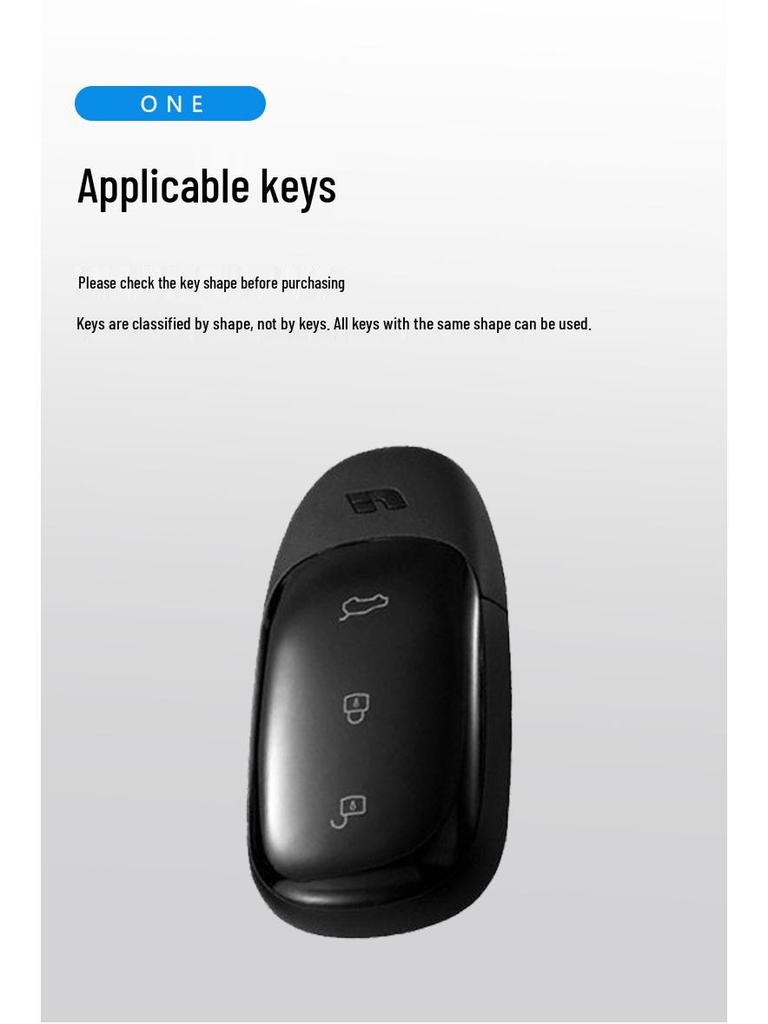 Идеальный чехол для ключа ONE Автомобильный корпус 2021 Версия с увеличенным запасом хода 6-местный Модификация для мужчин и женщин