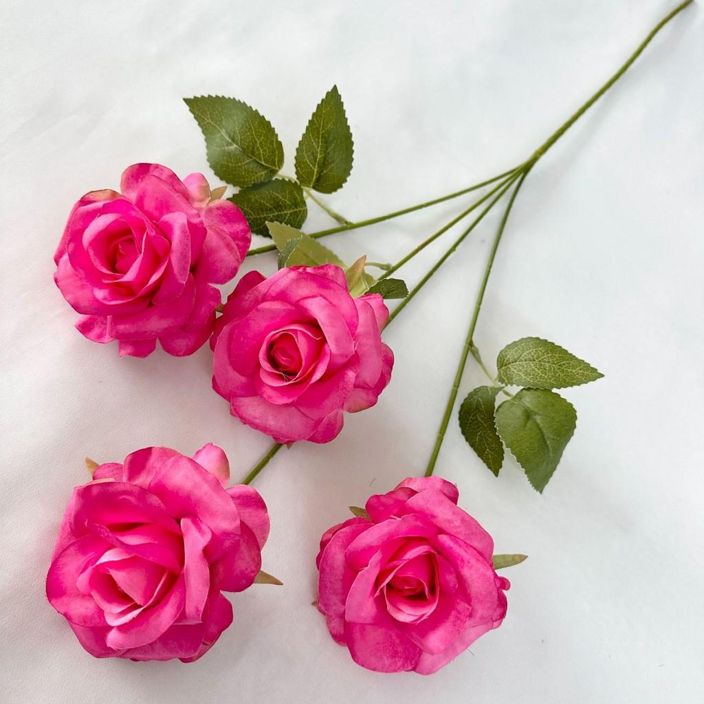 Artificial Rose Flower Wedding Hotel Restaurant Decoration Ornament Desktop