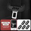1/2pcs Car Leather Safety Belt Buckle Plug Protective Covers Interior Accessories For Jeep Grand Cherokee Patriot Renegade AMP1