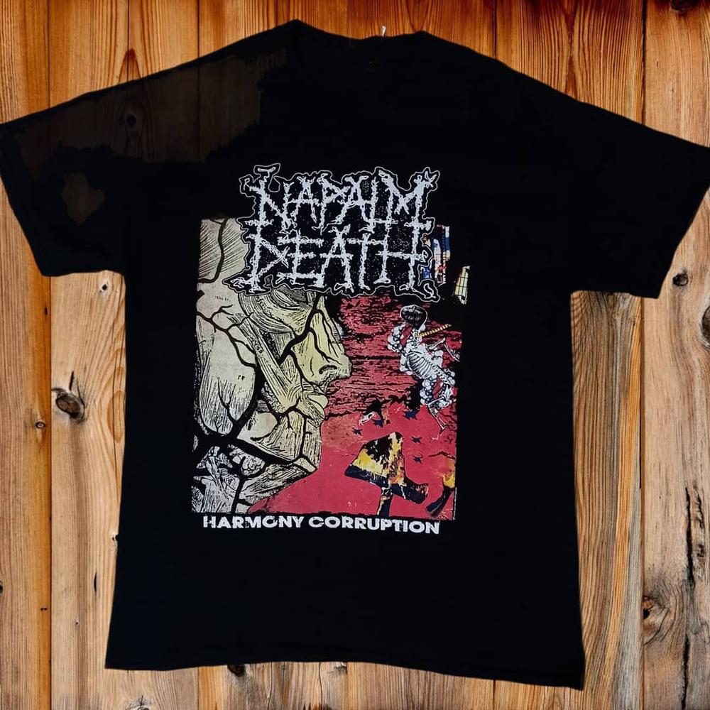 Napalm Death Harmony Corruption T-shirt For men Women S-4XL VN850