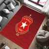 TS Wisła Kraków Carpet Rug for Living Room Bedroom Home Sofa Decoration,Kids play Nonslip Floor Mat