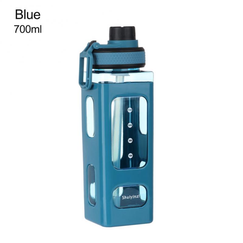 700 мл милая бутылка для воды для девочек с крышкой, соломенная наклейка, пластиковый стакан для сока, молока, портативный кавайный стакан, детская посуда для питья, DIY Gif