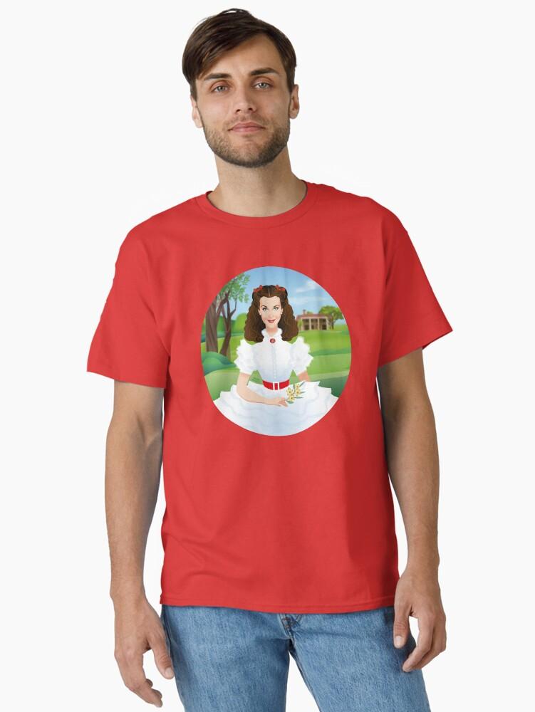 Gone with the Wind White dress Classic T-Shirt