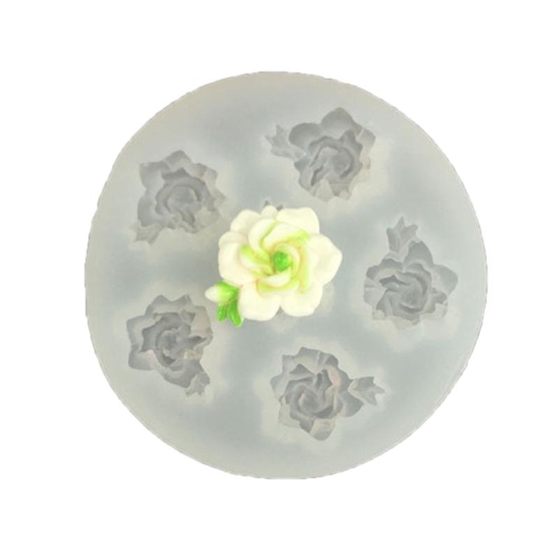 Reusable Silicone Flower Shaped Mold For Resin Clay Jewelry Tools Sturdy Flexible Easy Clean Design