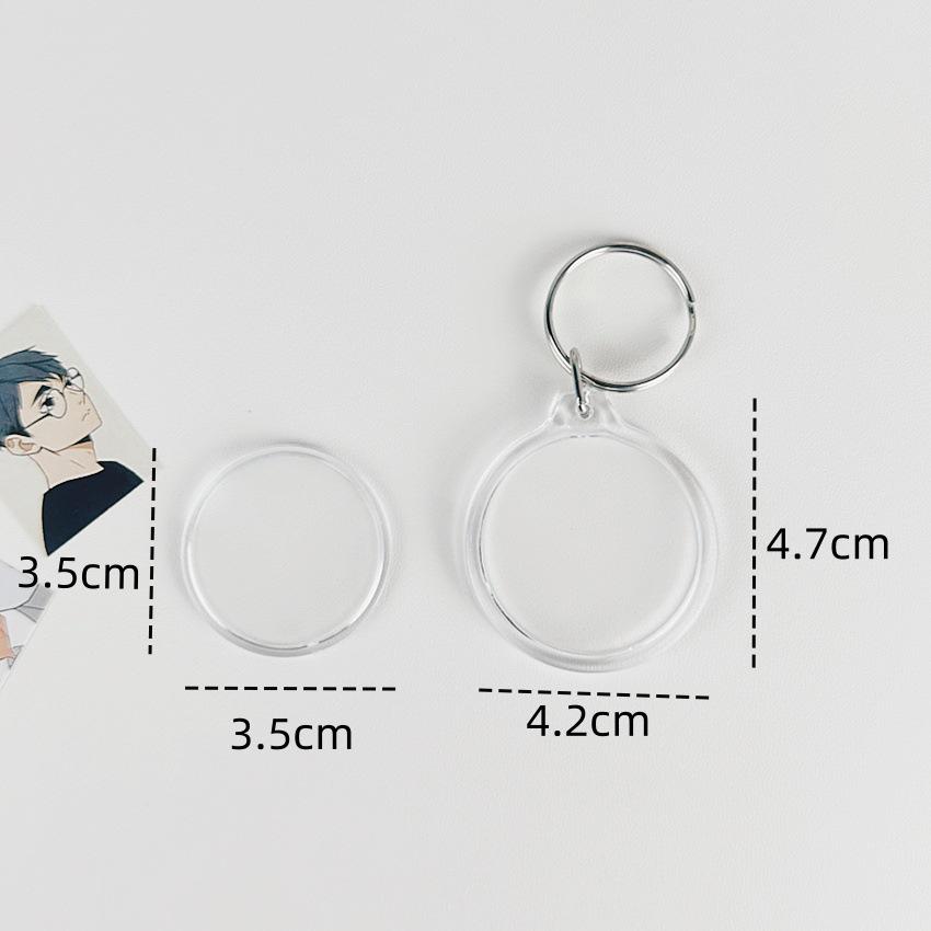 Акриловый брелок для фоторамки - Настраиваемый DIY подарок-подвеска