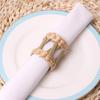 Natural Napkin Holder Eco-friendly Exquisite Plant Extracts Handmade Napkin Ring for Kitchen