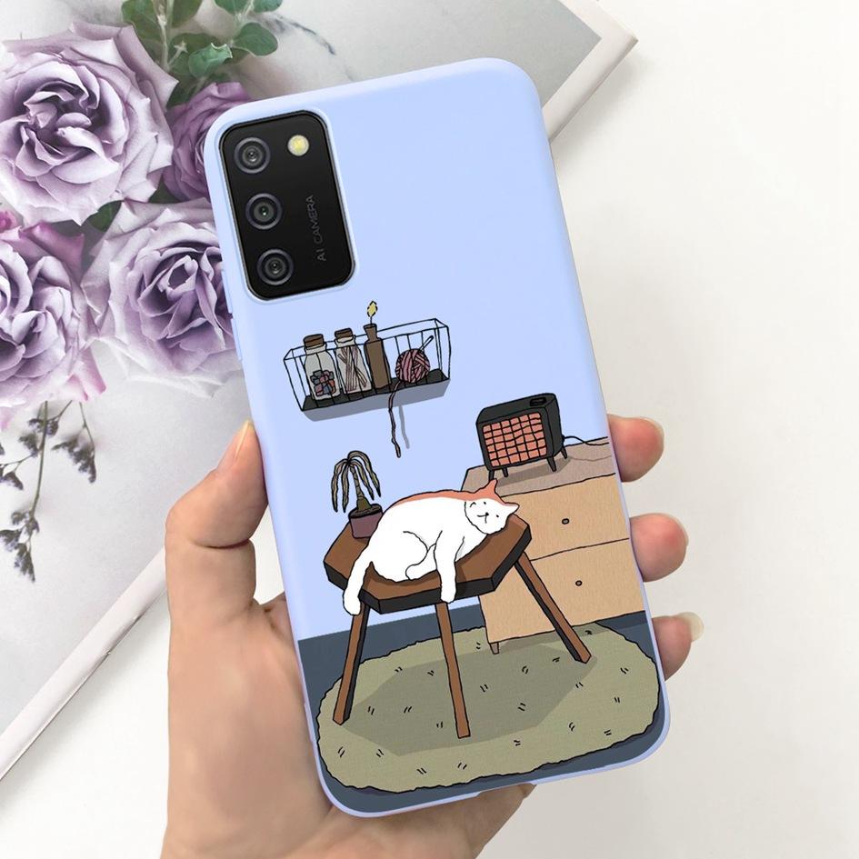 For Samsung A03s A02s Case New Fashion Flower Butterfly Shockproof Bumper For Samsung Galaxy A03s SM-A037F A 02s SM-A025F Covers