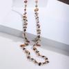 Irregular Shell Multilayer Necklace Creative Double Layer Necklace Long Sweater Chain  Beach