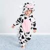 0-3 Years Old Baby Animals Cosplay Kigurumis Kids Onesie Anime Cartoon Cute Sleep Suit Toddler Jumpsuit