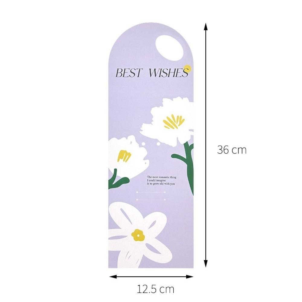 5 шт. Новая ручная коробка для упаковки букета Бумажная коробка для цветочной композиции с цветами сакуры Цветочная сумка-тоут День святого Валентина