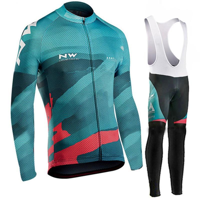 Long Sleeve Cycling Jersey Men Women Winter Outdoor Road Bike Riding Apparel